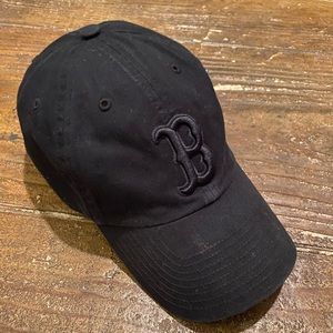 Red Sox Adjustable Cap/Hat (Black) 47 Brand
